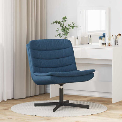 Drehstuhl Blau 63 x 75 x 76 cm Stoff