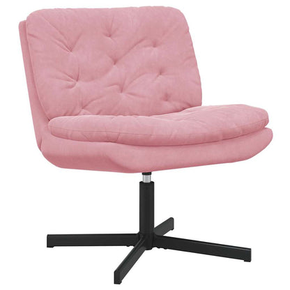 Drehender Entspannungsstuhl Sonstiges Rosa 63 x 75 x 76 cm Samt