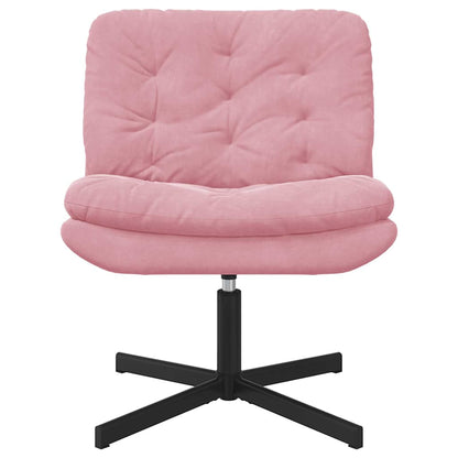 Drehender Entspannungsstuhl Sonstiges Rosa 63 x 75 x 76 cm Samt