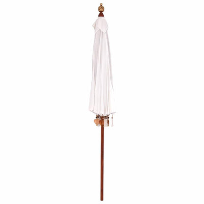 Balinesischer Sonnenschirm Creme (210-220) x 260 cm