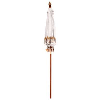 Balinesischer Sonnenschirm Creme (180-190) x 260 cm