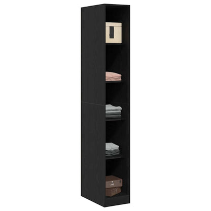 Kleiderschrank Schwarze Eiche 30 x 50 x 200 cm Holzwerkstoff