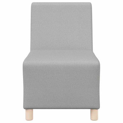 Modulares Armfreies Sofa 2 pcs Wolken-Grau 55 x 74 x 82 cm