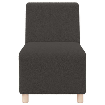 Modulares Armfreies Sofa 2 pcs Dunkelgrau 55 x 74 x 82 cm
