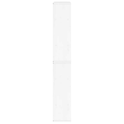 Beistellschränke 4 Stk. ODDA Weiß 40x24x79 cm Massivholz Kiefer