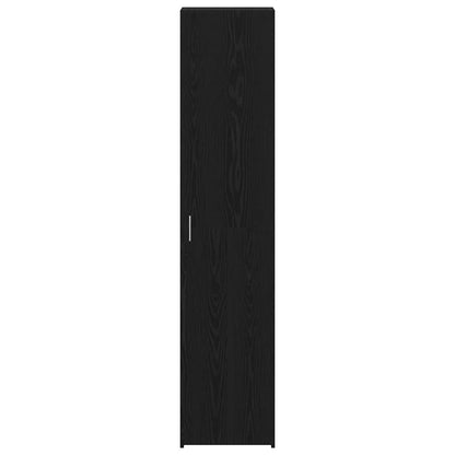Schwarze Eiche 40 x 42,5 x 185 cm Holzwerkstoff