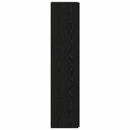 Hochboard Schwarze Eiche 40 x 42,5 x 185 cm Holzwerkstoff