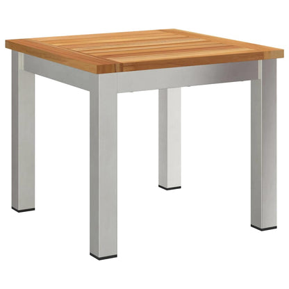 Garten Essgruppe 3 pcs Braun Massivholz Akazie