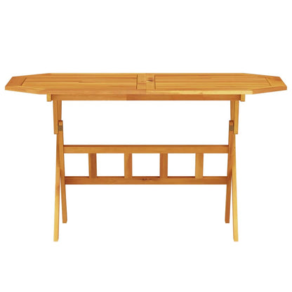 Garten Essgruppe 7 pcs Braun Akazie Massivholz
