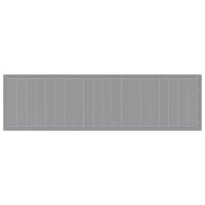 Garten Essgruppe 13 pcs Hellgrau Polt Rattan