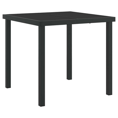 Garten Essgruppe 5 pcs Braun Poly Rattan
