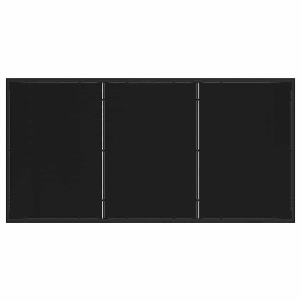 Garten Essgruppe 7 pcs Grau Poly Rattan