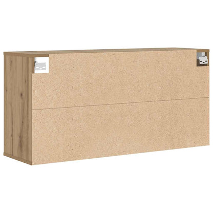 Schuhschrank Eiche handwerklich 103x30x51 cm Holzwerkstoff