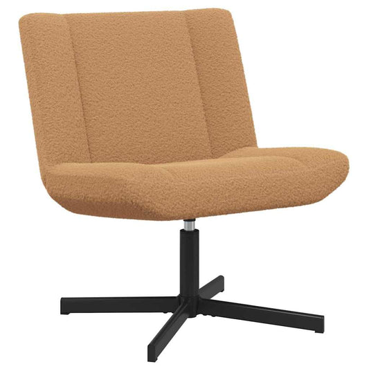 Drehstuhl Beige 63 x 75 x 76 cm Stoff