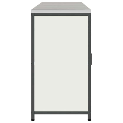 Küchenlager-Set 3 pcs Weiß 210 x 50 x 92 cm Kaltgewalzter Stahl