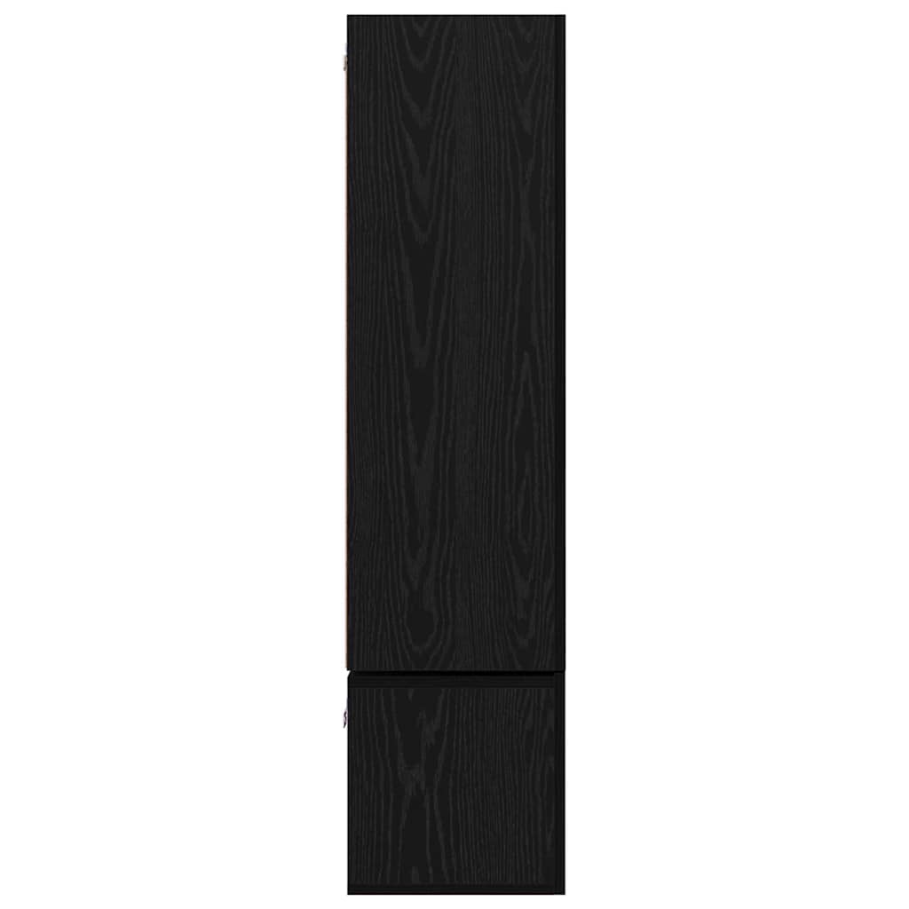 TV-Schrank-Set 7 pcs Schwarze Eiche 180 x 30 x 120 cm