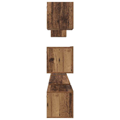 TV-Schrank-Set 8 pcs Altholz 60 x 30 x 30 cm Holzwerkstoff