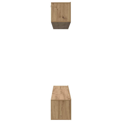 TV-Schrank-Set 5 pcs Eiche handwerklich 100 x 30 x 30 cm
