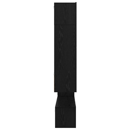 TV-Schrank-Set 8 pcs Schwarze Eiche 80 x 30 x 30 cm