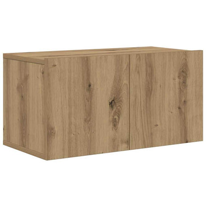 TV-Schrank-Set 8 pcs Eiche handwerklich 80 x 30 x 30 cm