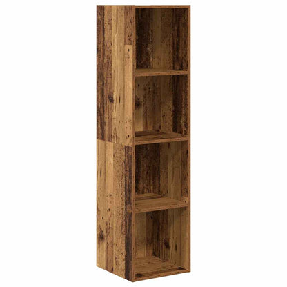 TV-Schrank-Set 4 pcs Altholz 37 x 37 x 142,5 cm Holzwerkstoff