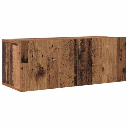 TV-Schrank-Set 4 pcs Altholz 80 x 30 x 30 cm Holzwerkstoff