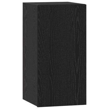 TV-Schrank-Set 4 pcs Schwarze Eiche 30,5 x 30 x 60 cm