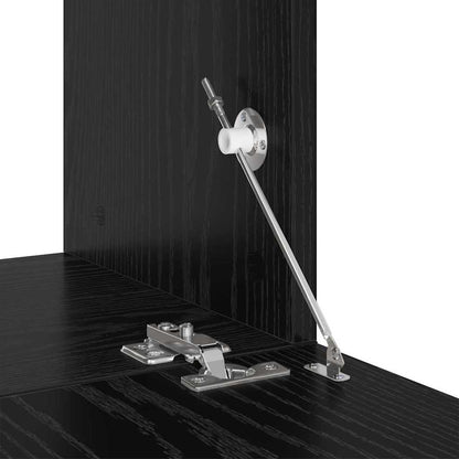 TV-Schrank-Set 8 pcs Schwarze Eiche 80 x 30 x 30 cm