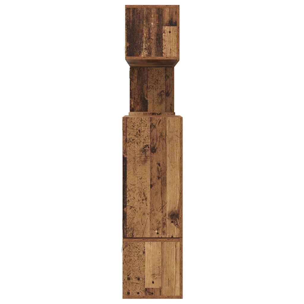 TV-Schrank-Set 10 pcs Altholz 60 x 30 x 30 cm Holzwerkstoff