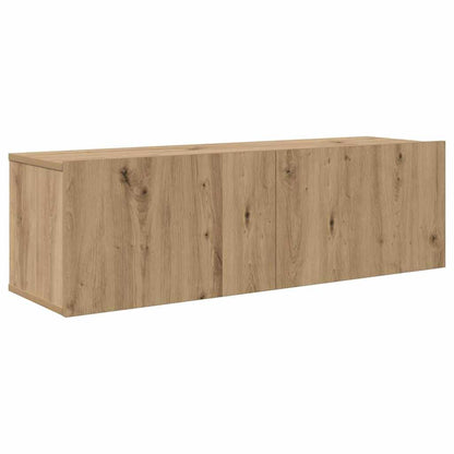 TV-Schrank-Set 8 pcs Eiche handwerklich 100 x 30 x 30 cm