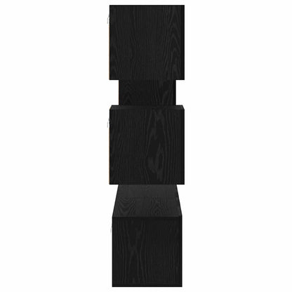 TV-Schrank-Set Wandmontiert 5 pcs Schwarze Eiche Holzwerkstoff