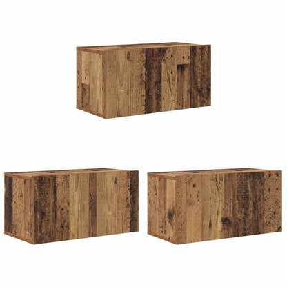 TV-Schrank-Set 8 pcs Altholz 60 x 30 x 30 cm Holzwerkstoff