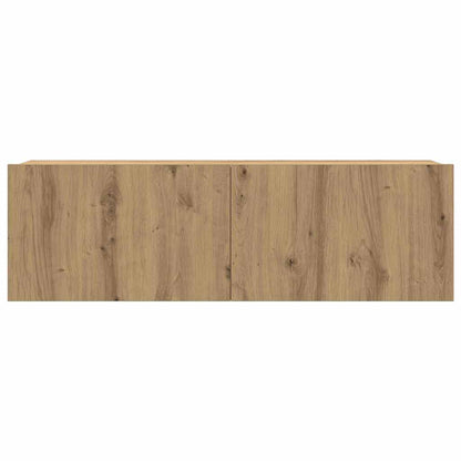 TV-Schrank-Set 8 pcs Eiche handwerklich Mittel Holzwerkstoff