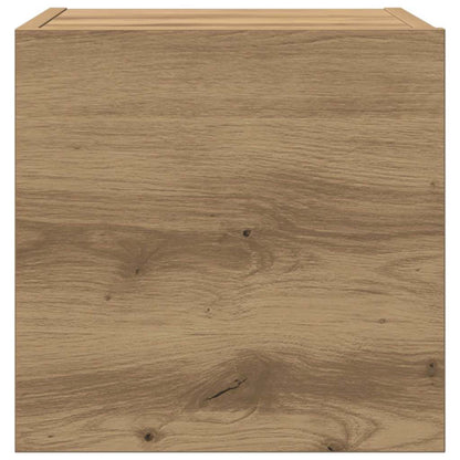 TV-Schrank-Set 8 pcs Eiche handwerklich Mittel Holzwerkstoff