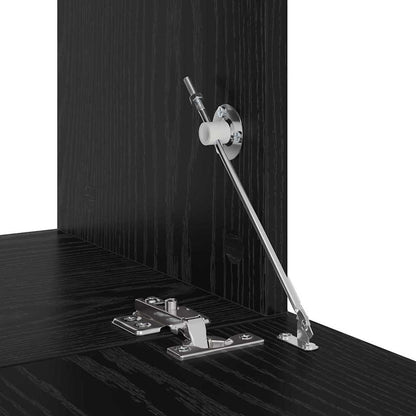 TV-Schrank-Set 4 pcs Schwarze Eiche 100 x 30 x 30 cm
