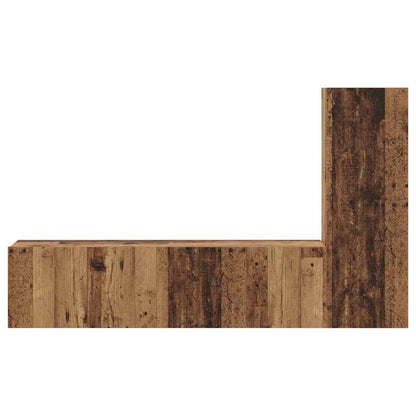 TV-Schrank-Set 3 pcs Altholz 60 x 30 x 30 cm Holzwerkstoff