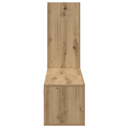 TV-Schrank-Set 3 pcs Eiche handwerklich 60 x 30 x 30 cm