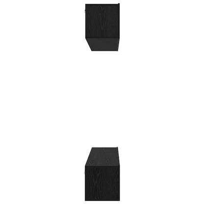 TV-Schrank-Set 5 pcs Schwarze Eiche Mittel 80 x 30 x 30,5 cm
