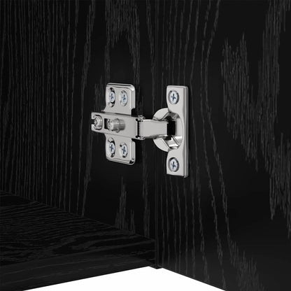 TV-Schrank-Set 9 pcs Schwarze Eiche 100 x 30 x 30,5 cm