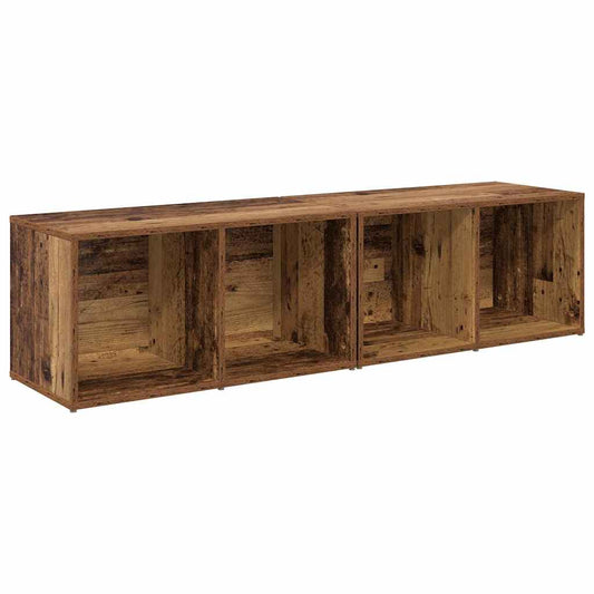 TV-Schrank-Set 2 pcs Altholz Holzwerkstoff