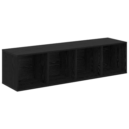 TV-Schrank-Set 2 pcs Schwarze Eiche 37 x 37 x 142,5 cm