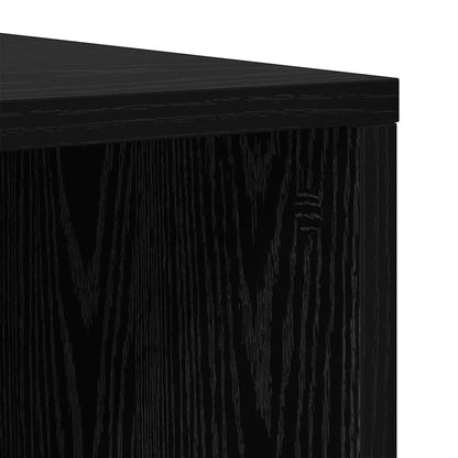 TV-Schrank-Set 4 pcs Schwarze Eiche 37 x 35 x 72 cm