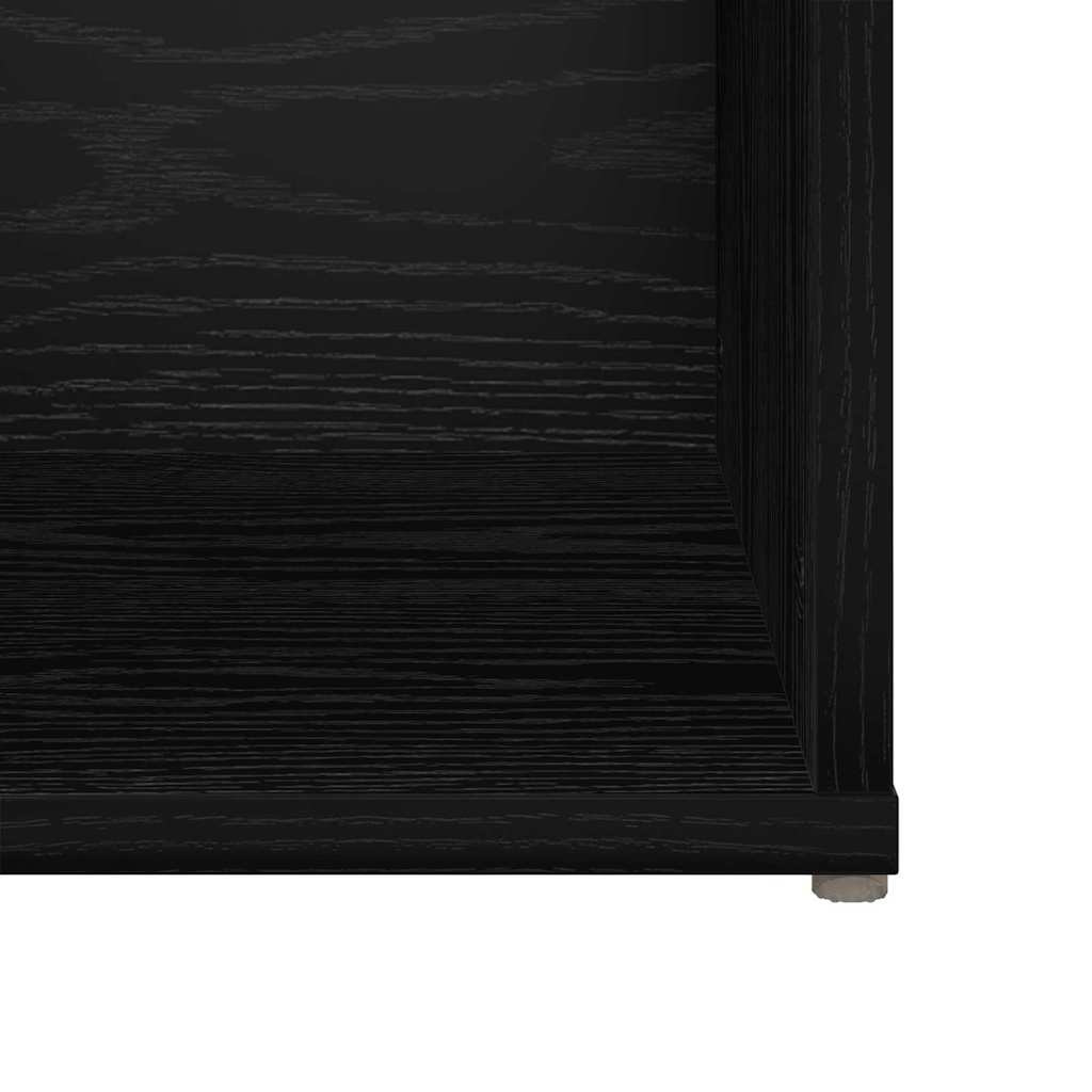 TV-Schrank-Set 4 pcs Schwarze Eiche 37 x 35 x 72 cm