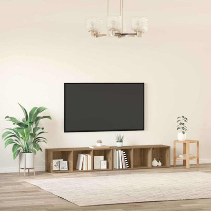 TV-Schrank-Set 2 pcs Artisan Eiche Holzwerkstoff