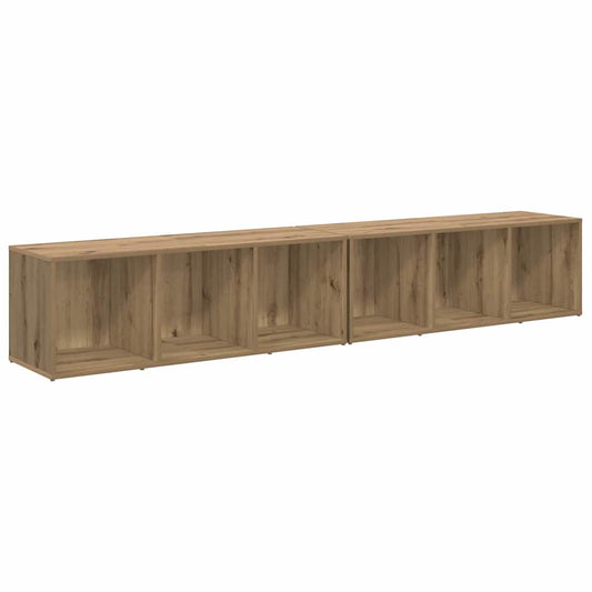 TV-Schrank-Set 2 pcs Artisan Eiche Holzwerkstoff