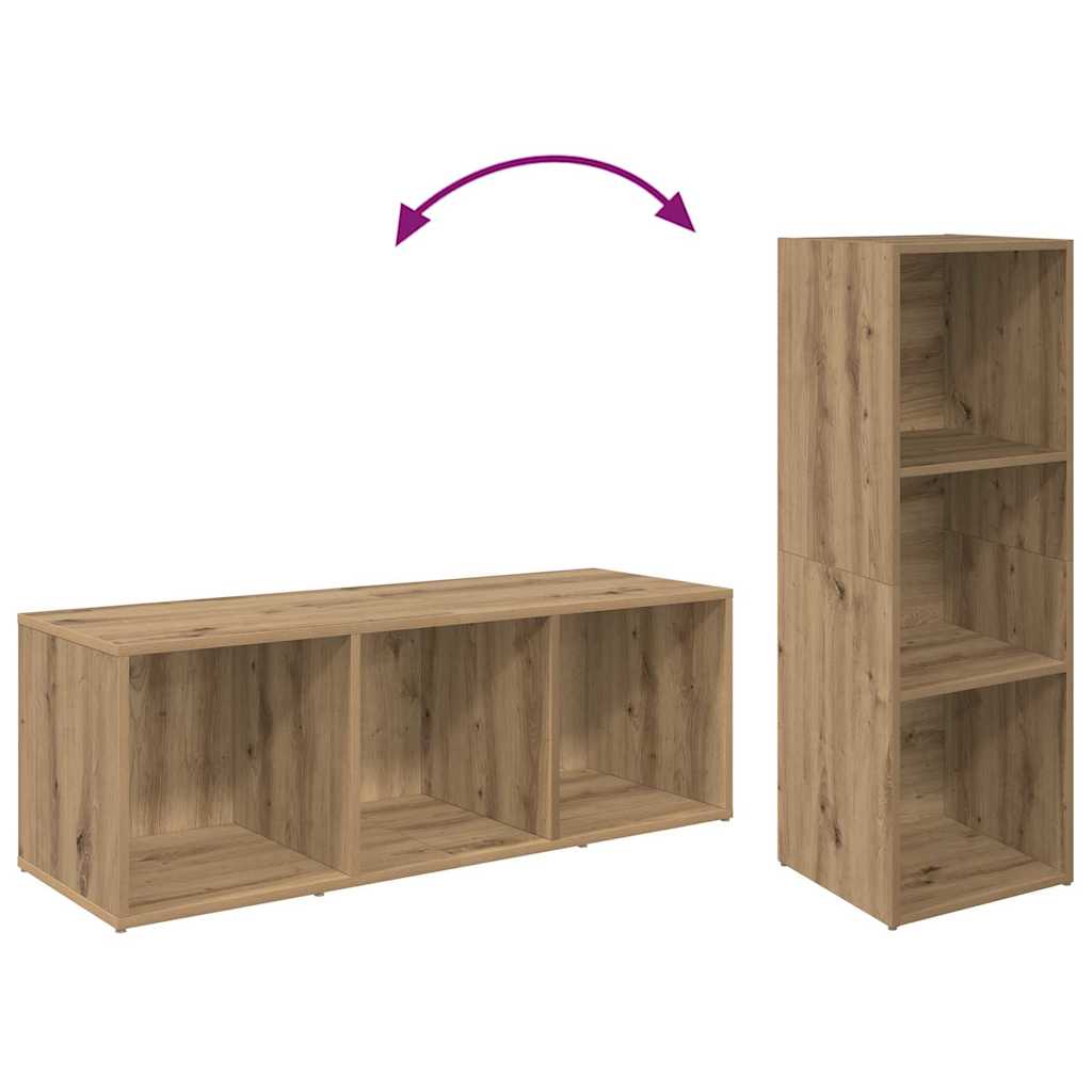 TV-Schrank-Set 2 pcs Artisan Eiche Holzwerkstoff