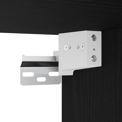 TV-Schrank-Set 4 pcs Schwarze Eiche 60 x 30 x 30 cm