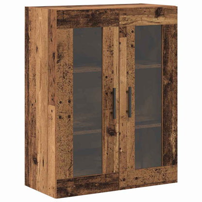 Wandmontierte Schränke 2 pcs Altholz 69.5 x 34 x 90 cm