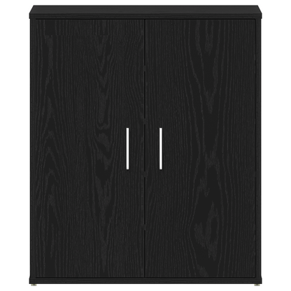 Schuhschrank Schwarze Eiche 60 x 35 x 70 cm Holzwerkstoff