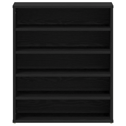 Schuhschrank Schwarze Eiche 60 x 35 x 70 cm Holzwerkstoff